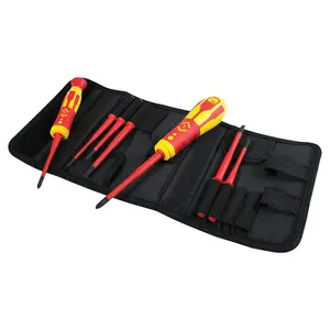 CK T4925 VDE Interchangeable Slim Blade Screwdriver Set Of 9