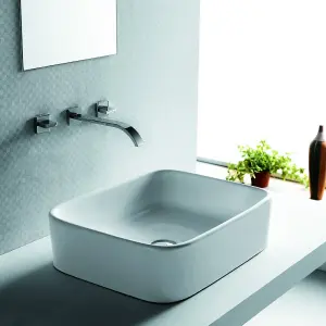 Europa Notus 480x370 0th White Ceramic Counter Top Basin