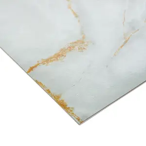 10Pcs Marble Texture Self Adhesive PVC Peel and Stick Flooring Tiles 30x30cm