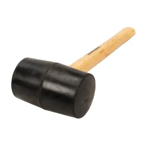 Silverline (HA72) Black Rubber Mallet 16oz (454g)