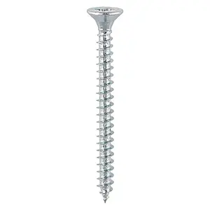 TIMCO Solo Countersunk Silver Woodscrews - 6.0 x 40 (200pcs)