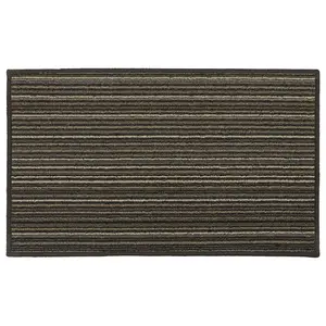  Non-Slip Indoor Door Mat Brown / Rectangle W50 x L80 cm