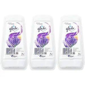 Glade Breeze Solid Gel Air Freshener Lavender/Jasmine 150 g (Pack of 3)