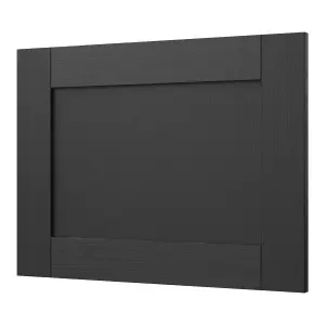 GoodHome Verbena Matt charcoal Shaker Appliance Cabinet door (W)600mm (H)453mm (T)20mm