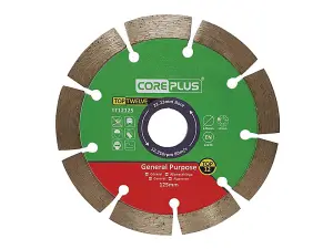 CorePlus Top Twelve General Purpose Diamond Blade 125mm