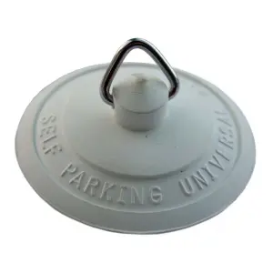 Oracstar Rubber Basin Plug White (One Size)