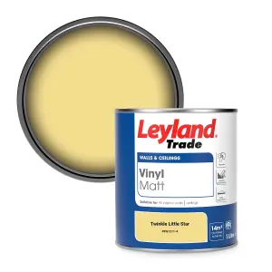 Leyland Trade Vinyl Matt Walls & Ceilings Emulsion Paint Twinkle Little Star (PPG1211-4) 1L