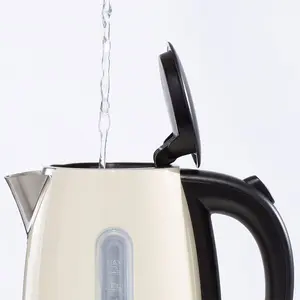 Daewoo Kensington Retro Matching Cream Jug Kettle Toaster Microwave Set 2-Slice