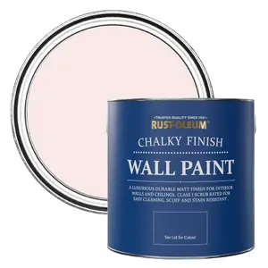 Rust-Oleum China Rose Chalky Wall & Ceiling Paint 2.5L