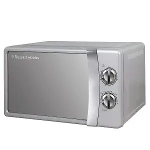 Russell Hobbs RHMM701S-N Colours Plus 17 Litre Silver Manual Microwave