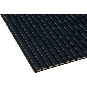 Acupanel Contemporary Blue Wrapped Acoustic Slat Wall Panel 240cm x 60cm