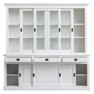 Anneros Display Cabinet Pure White