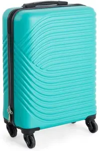 Elements Athens Aqua Hard Shell Suitcase, Size: Cabin Case, Blue