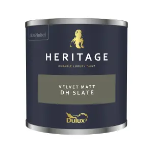 Dulux Heritage Velvet Matt - 125ml Tester Pot - DH Slate