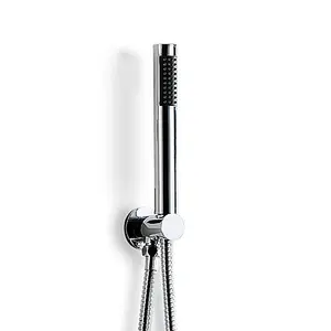 Lily 2 Dial 1 Way Round Concealed Thermostatic Mixer Valve & Pencil Shower Handset Chrome