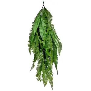 True Products Artificial Persian Fern Hanging Leaf Trailing Vine Garland 75cm