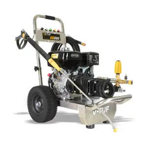 V-TUF GB080 Industrial 9HP Gearbox Driven Honda Petrol Pressure Washer - 2900psi, 200Bar, 15L/min