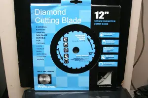 Diamond Cutting Disc Blades 4 Brick Stone 305mm 12"