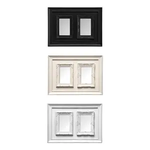 Maison by Premier 2 Photo White Plastic Multi Photo Frame