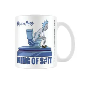 Rick And Morty King Of Mug White/Blue (One Size)