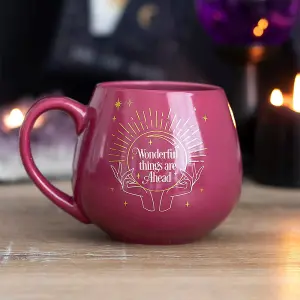 Something Different Fortune Teller Heat Changing Mug Pink (One Size)