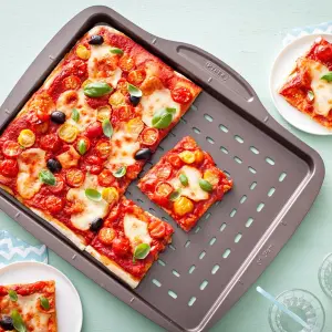 Pyrex Asimetria Rectangular Pizza Tray 37cm