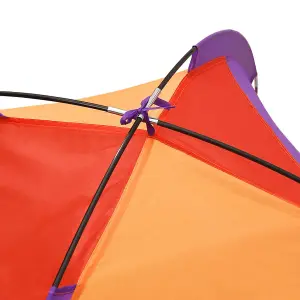 Berkfield Children Play Tent with 250 Balls Multicolour 338x123x111 cm