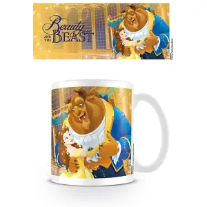 Beauty And The Beast Mug Gold/Blue (One Size)