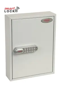 Phoenix Commercial Key Cabinet KC0600N 42 Hook with Net Code Electronic Lock.