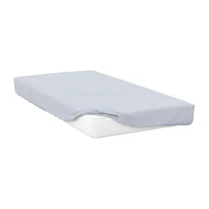 Belledorm 200 Thread Count Egyptian Cotton Fitted Sheet Ocean (Superking)