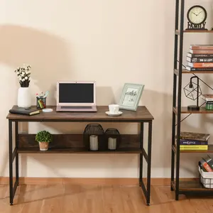 Correia Writing Desk Black / Brown