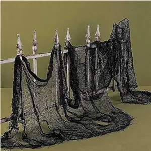 Halloween Creepy Table Cloth - Spooky Party Decoration for Door, Window, Table