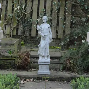 Large Conservatory Female Statue with Bouquet(No Plinth)