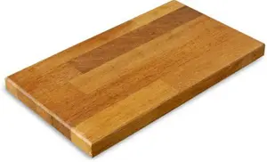 Iroko Chopping Board, Wooden Cutting And Serving Board, Meat Cutting Board, Kitchen Blog Cutting Board, Fruit&Vegetable Chopping Board (45-30-2,7Cm)