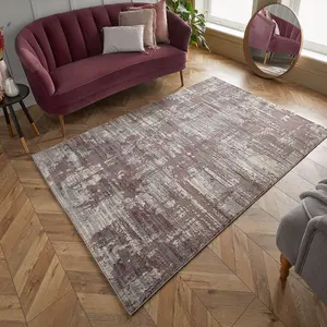 Modern Easy to Clean Abstract Grey Rug for Dining Rug-120cm X 170cm