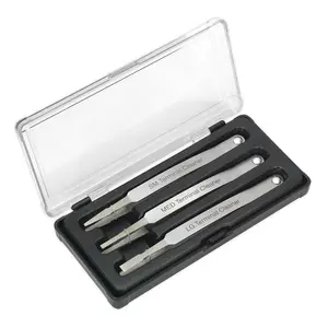 Sealey Terminal Cleaner Set 3pc - Diamond Grip VS9202