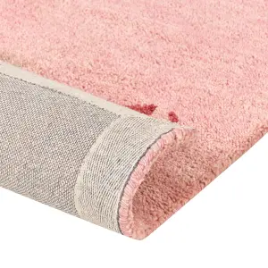 Wool Gabbeh Area Rug 200 x 300 cm Pink YULAFI