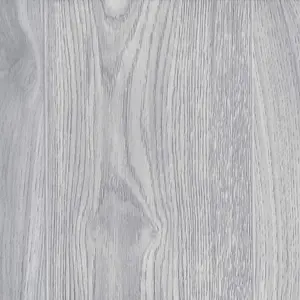 White Modern Wood Effect Anti-Slip Vinyl Flooring for Home, Shops, Offices, 4.0mm Thick Vinyl Sheet-2m(6'6") X 3m(9'9")-6m²