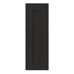 GoodHome Verbena Matt charcoal Shaker Highline Cabinet door (W)250mm (H)715mm (T)20mm