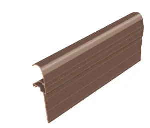 Storm Rafter Bar 6.0m Edge Trim Brown PK2