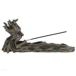 Green Man Incense Stick Holder for Aromatherapy