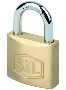 Smith & Locke Brass Open shackle Padlock (W)30mm