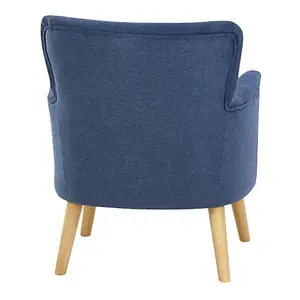 PS Global Blue midnight Kara Accent Chair