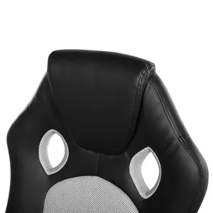 Swivel Office Chair Grey FIGHTER