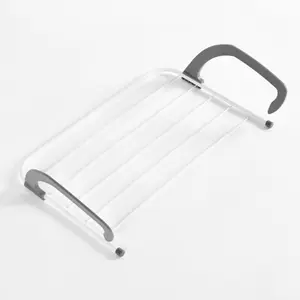 Over Radiator 2 x Clothes Airer Foldable Clothes Towel Rail Holder Dryer Hanger