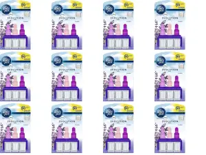 Febreze Ambi Pur 3Volution Plug In Refill Lavender, 20 ml (Pack of 12)