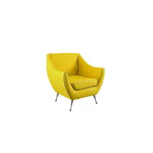 Emelda Grace Rita Armchair - Yellow