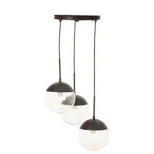 Interiors by Premier Revive Dia 3 Pendant Light