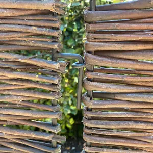 Willow Wheelie Bin Screen Metal Frame (Double)