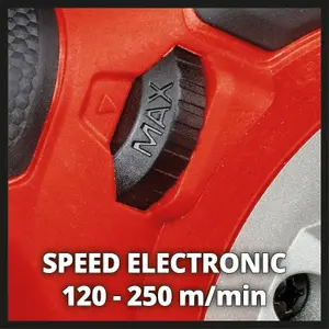 Einhell Cordless Belt Sander 18V Brushless Power X-Change Professional Includes 3x P80 Sanding Belts TP-BS 18/457 Li - Body Only